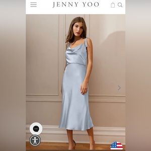 Jenny Yoo ‘Kat’ dress in Whisper Blue - size 4